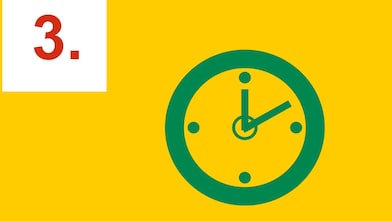 Horloge indiquant dix heures douze