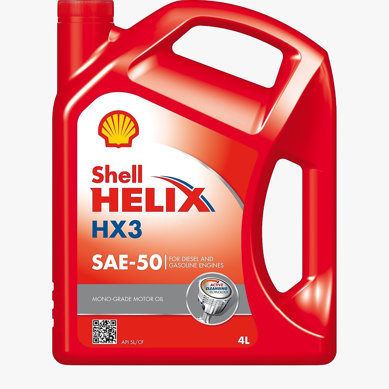 Packshot pour Shell Helix HX3 SAE 50
