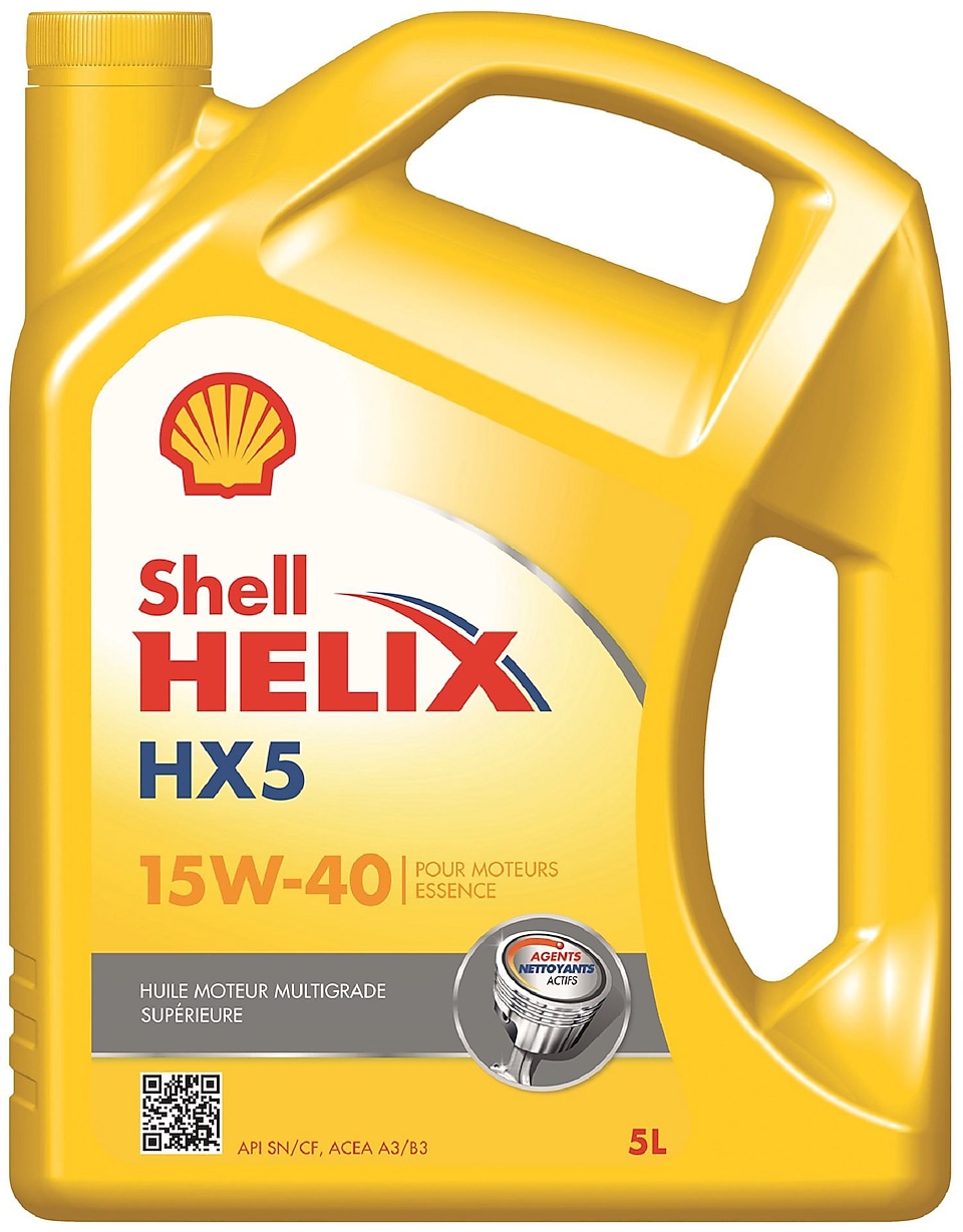 Packshot de Shell Helix HX5 15W-40