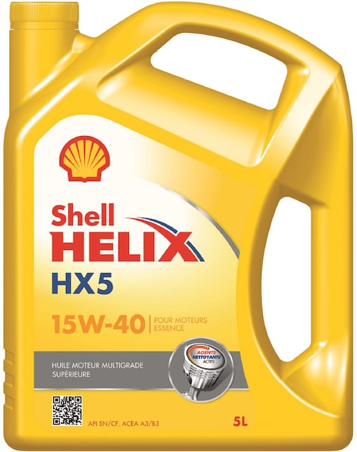 Packshot de Shell Helix HX5 15W-40
