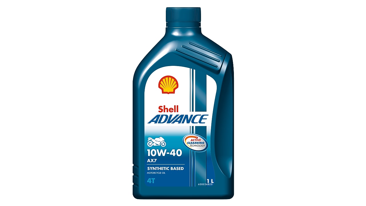 Bouteille de lubrifiant Shell Advance AX7