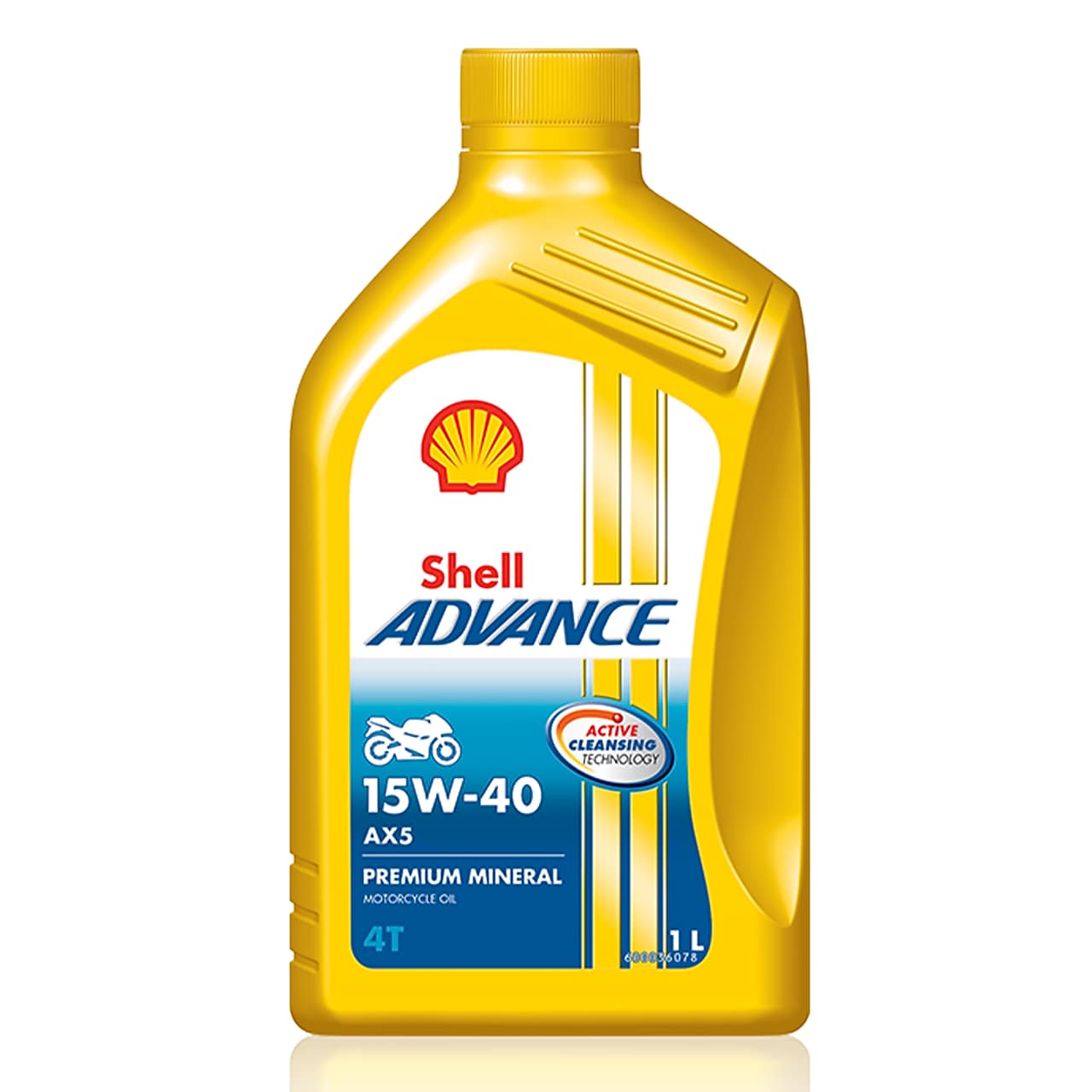 Bouteille de lubrifiant Shell Advance AX5