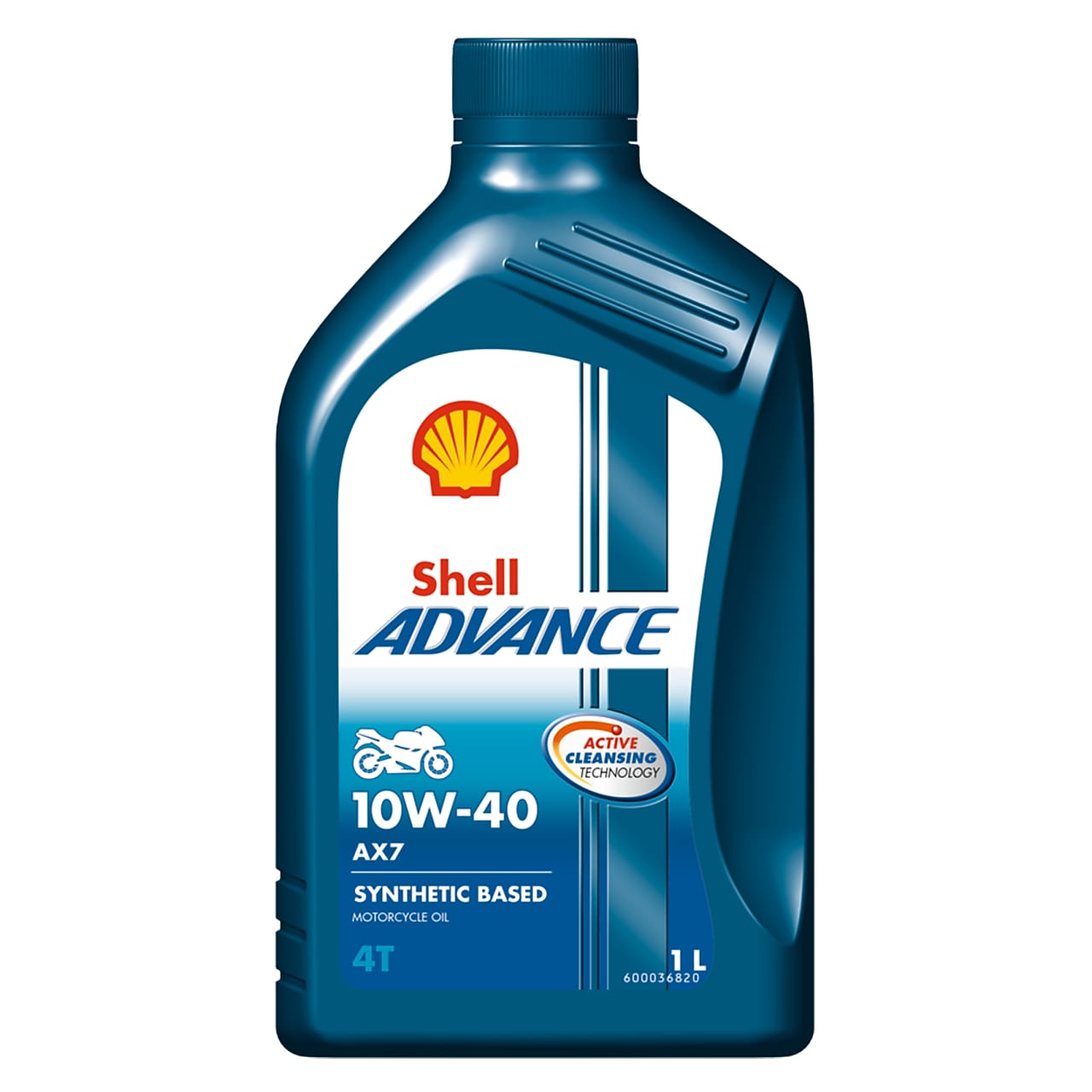 Bouteille de lubrifiant Shell Advance AX7